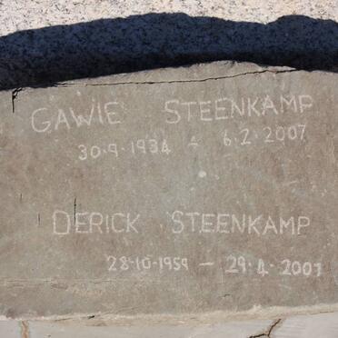 STEENKAMP Gawie 1934-2007 :: STEENKAMP Derick 1959-2007