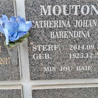 MOUTON Catherina Johanna Barendina 1925-2014