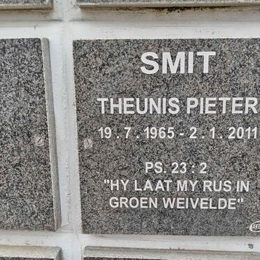 SMIT Theunis Pieter 1965-2011