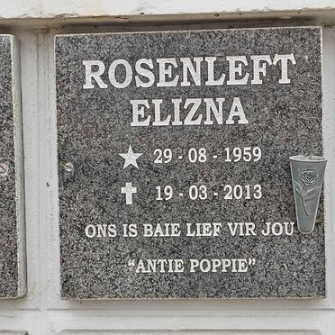 ROSENLEFT Elizna 1959-2013