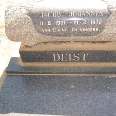 DEIST Jacob Johannes 1901-1972