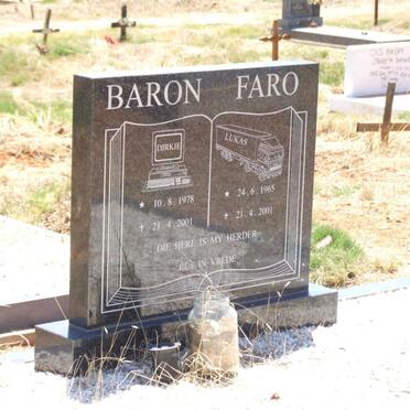 FARO Lukas 1965-2001 :: BARON Dirkie 1978-2001