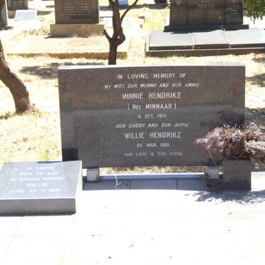 HENDRIKZ Willie -1981 &amp; Minnie MINNAAR -1971