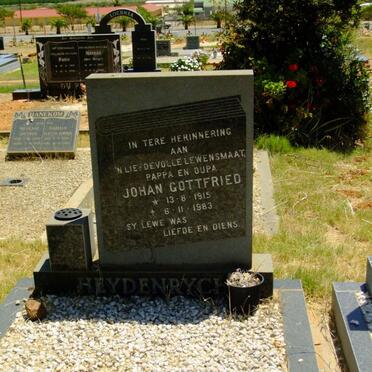 HEYDENRYCH Johan Gottfried 1915-1983