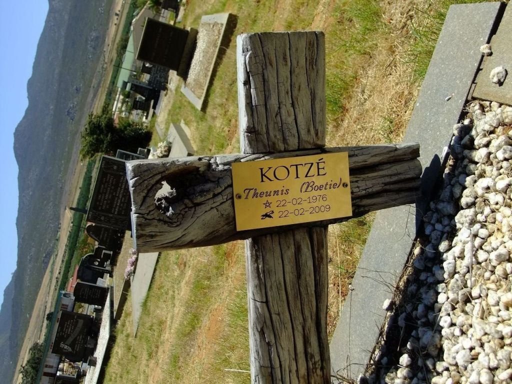 KOTZÉ Theunis 1976-2009