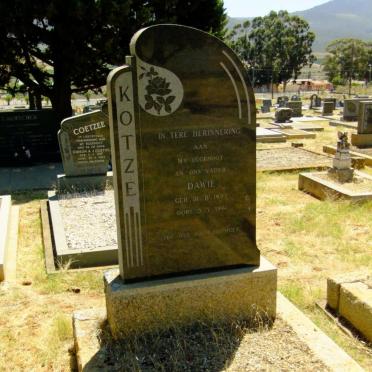 KOTZE Dawie 1927-1961