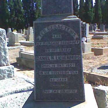 LIEBENBERG Daniel M. -1937