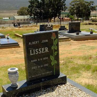 LISSER Albert John 1958-1992