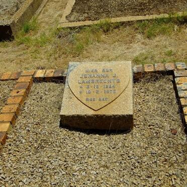 LAMBRECHTS Johanna J. 18?4-1975