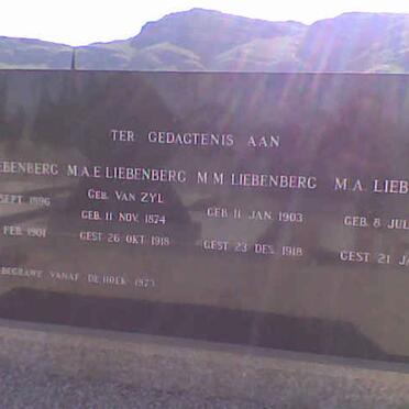LIEBENBERG family