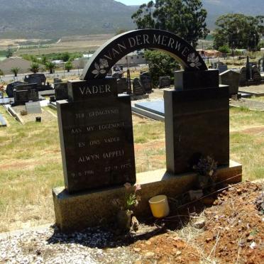 MERWE Alwyn, van der 1916-1975