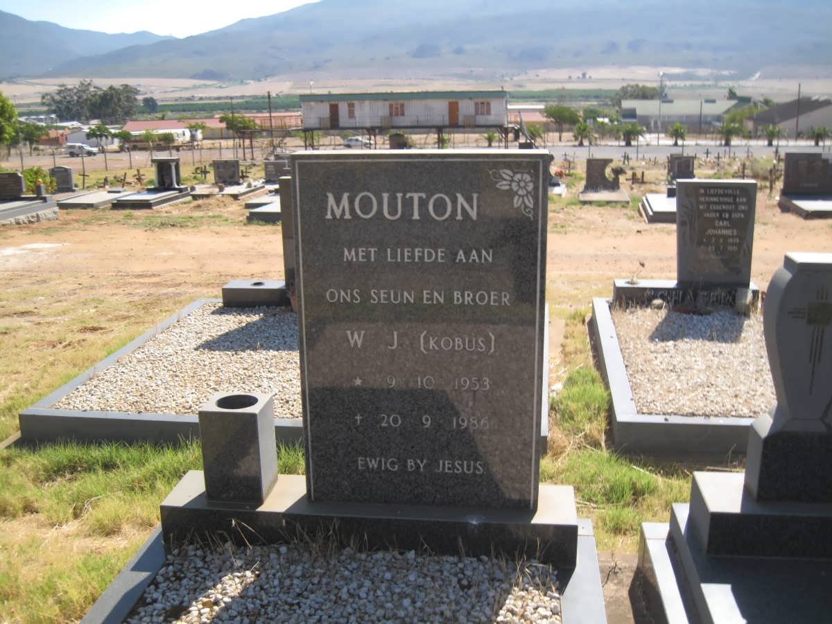MOUTON W.J. 1953-1986
