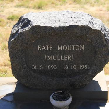 MOUTON Kate nee MULLER 1893-1981