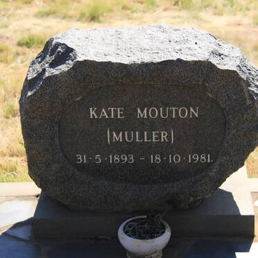 MOUTON Kate nee MULLER 1893-1981