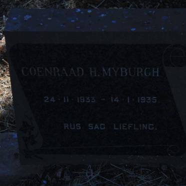 MYBURGH Coenraad H. 1933-1935