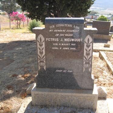 NIEUWOUDT Petrus J. 1861-1946