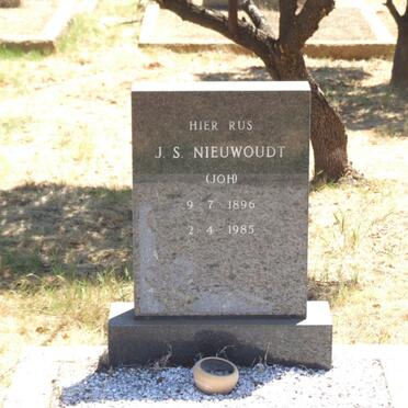 NIEUWOUDT J.S. 1896-1985