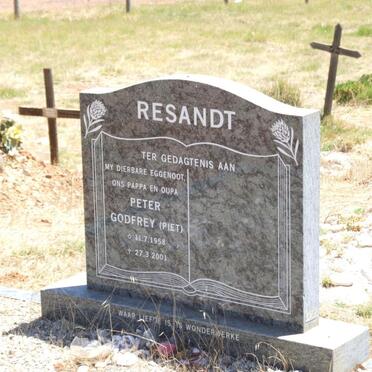 RESANDT Peter Godfrey 1958-2001