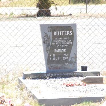 RUITERS Barend 1963-2007