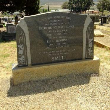SMIT Frederik Willem G. 1884-1962 &amp; Ellie Hermina 1892-1965