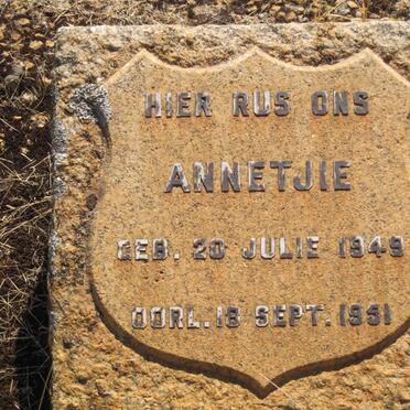 ? Annetjie 1949-1951