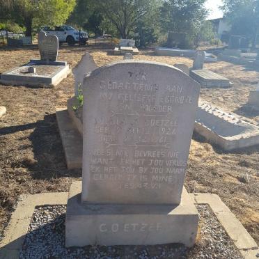 COETZEE Sophia J. 1926-1961