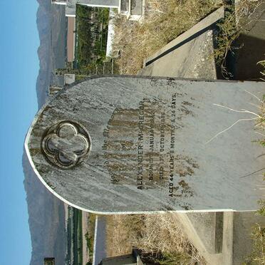 McGREGOR Alexander 1842-1886