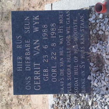 WYK Gerrit, van 1988-1988