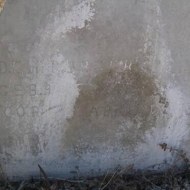 BURGER Johannes F. 1882-1962 &amp; Johanna C.M. 1885-1913 :: BURGER D.G.H 1904-