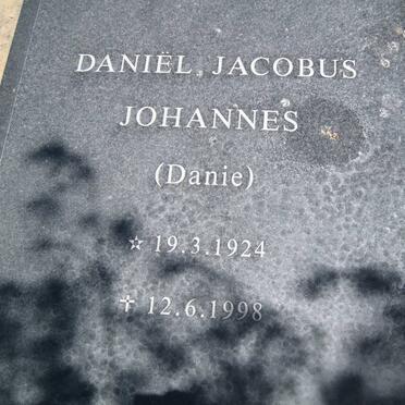 NEL Daniel Jacobus Johannes 1924-1998 