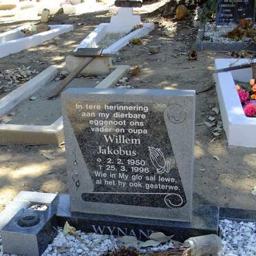 WYNAND Willem Jakobus 1950-1996