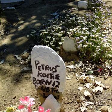 KOETIE Petrus 1948-?