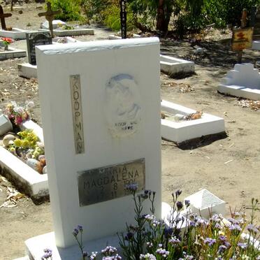 KOOPMAN Maria Magdalena 1904-19??