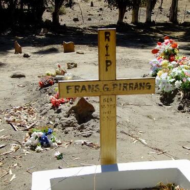 PIRRANG Frans G. 1918-2001