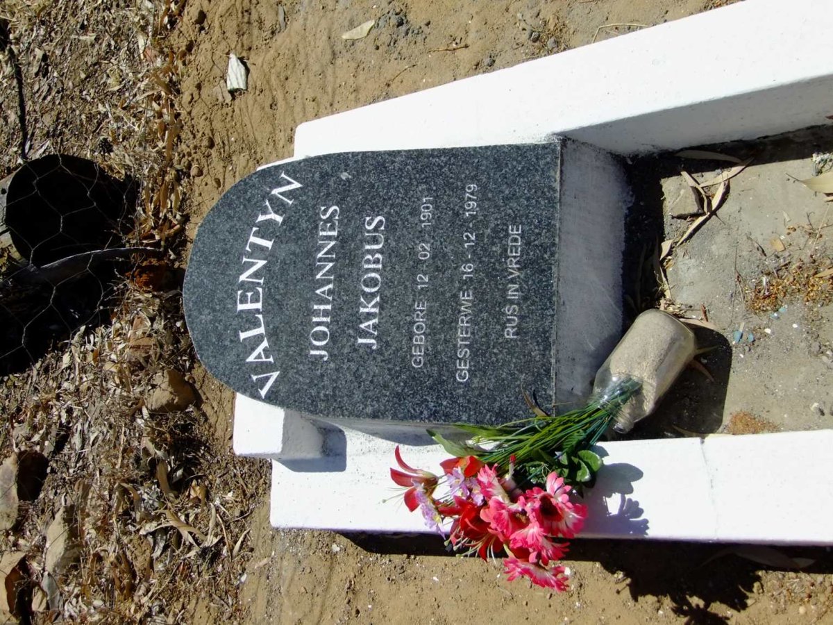 VALENTYN Johannes Jakobus 1901-1979