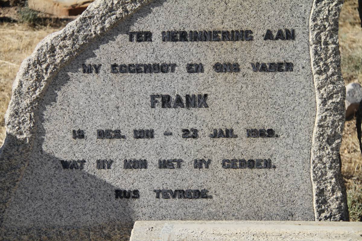 WAGENER Frank 1911-1969