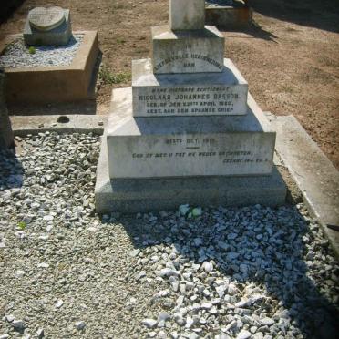 BASSON Nicolaas Johannes 1880-1918