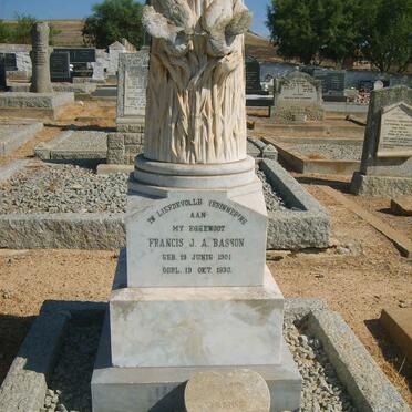 BASSON Francis J.A. 1901-1930