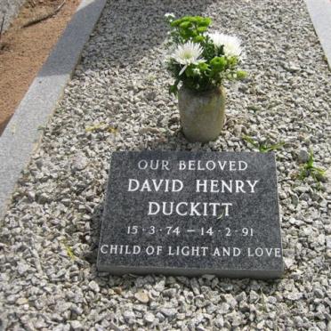 DUCKITT David Henry 1974-1991