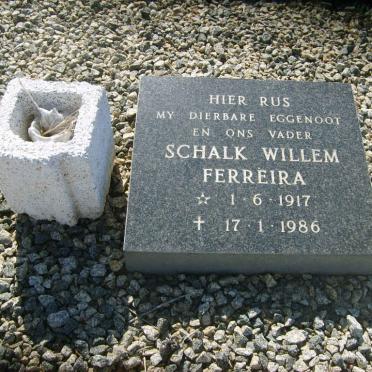 FERREIRA Schalk Willem 1917-1986