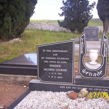 GENADE Hendrik Jacobus Loubser 1915-1990