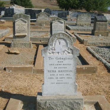 HANEKOM Rena 1912-1928