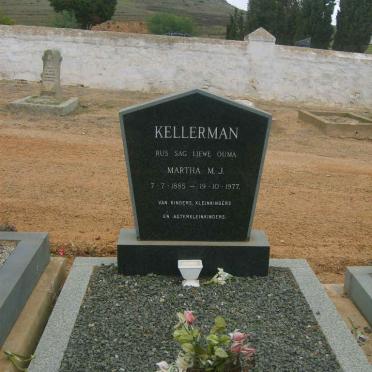 KELLERMAN Martha M.J. 1885-1977