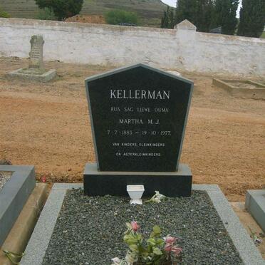 KELLERMAN Martha M.J. 1885-1977