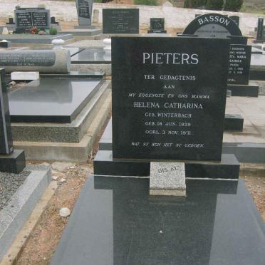 PIETERS Helena Catharina nee WINTERBACH 1929-1971