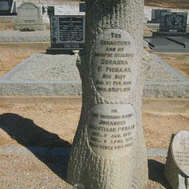 PIENAAR Johannes Christiaan 1872-1952 &amp; Susanna F. SMIT 1869-1931