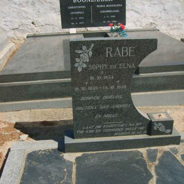 RABE Sophy 1934-1939 :: RABE Elna 1934-1939