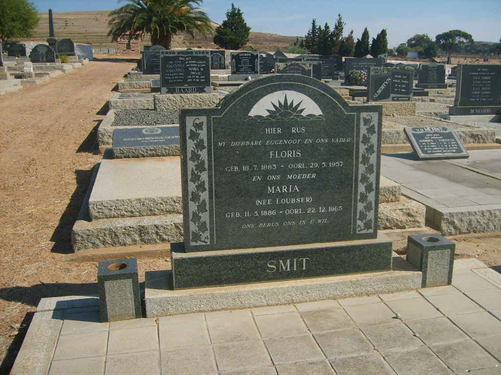 SMIT Floris 1883-1957 & Maria LOUBSER 1886-1965