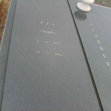 SLABBER M.J.J. 1901-1982