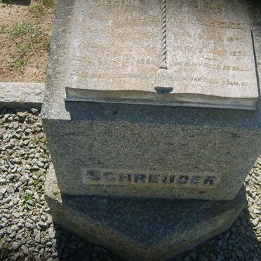 SCHREUDER Pieter 1852-1938 &amp; Beatrix 18?? -1924